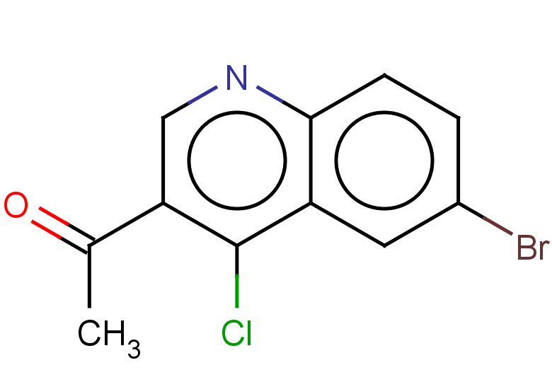1-(6-bromo-4-chloroquinolin-3-yl)ethan-1-one
