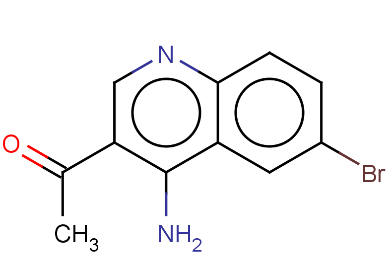 1-(4-amino-6-bromoquinolin-3-yl)ethan-1-one