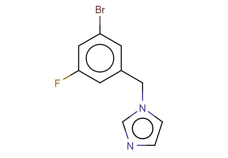 1-[(3-bromo-5-fluorophenyl)methyl]-1H-imidazole