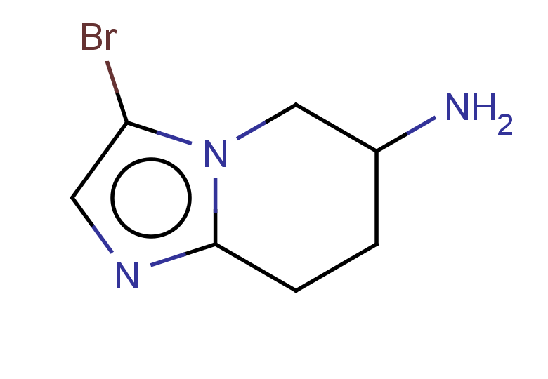 3-bromo-5H,6H,7H,8H-imidazo[1,2-a]pyridin-6-amine