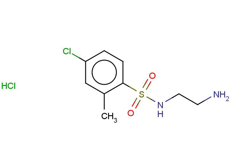 N-(2-aminoethyl)-4-chloro-2-methylbenzene-1-sulfonamide hydrochloride