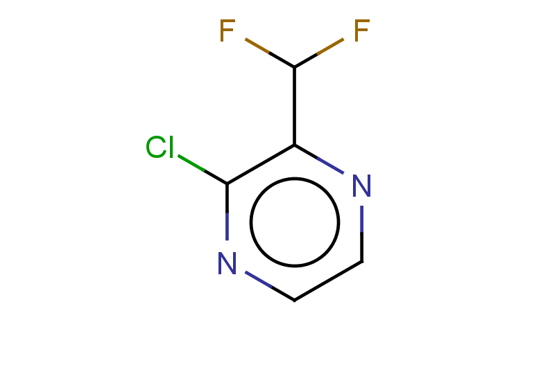 2-chloro-3-(difluoromethyl)pyrazine