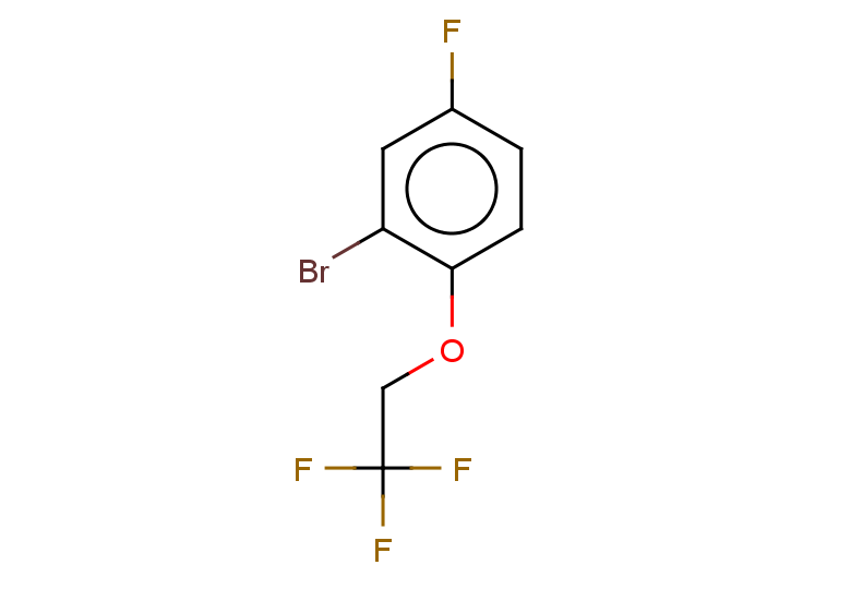 2-bromo-4-fluoro-1-(2,2,2-trifluoroethoxy)benzene