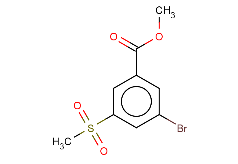 methyl 3-bromo-5-methanesulfonylbenzoate