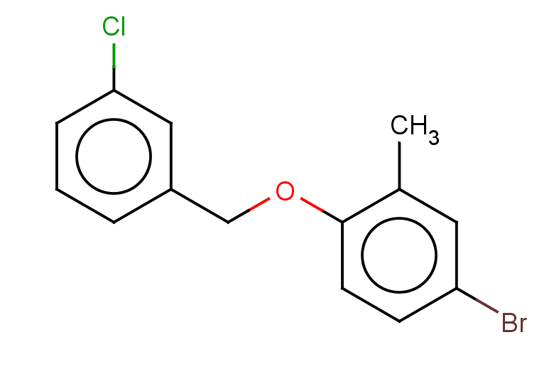 4-bromo-1-[(3-chlorophenyl)methoxy]-2-methylbenzene