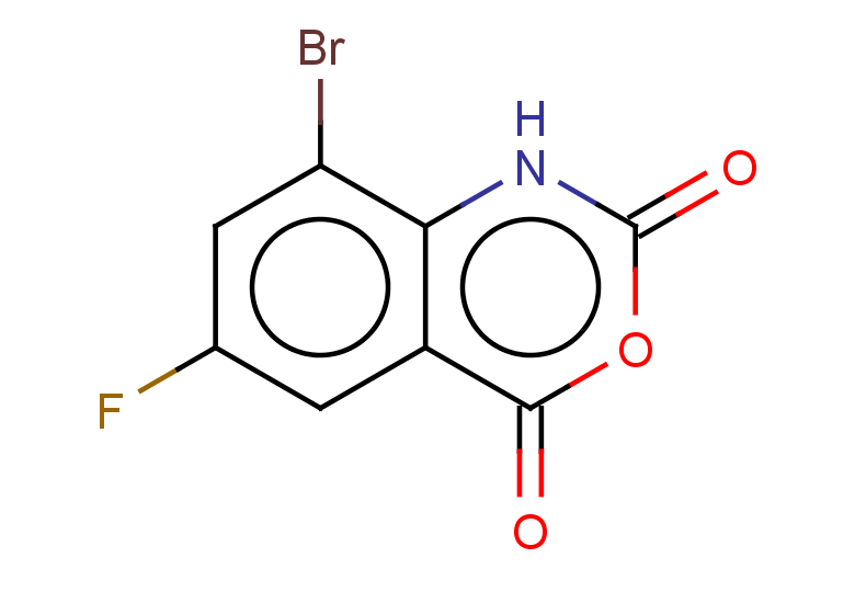 8-bromo-6-fluoro-2,4-dihydro-1H-3,1-benzoxazine-2,4-dione