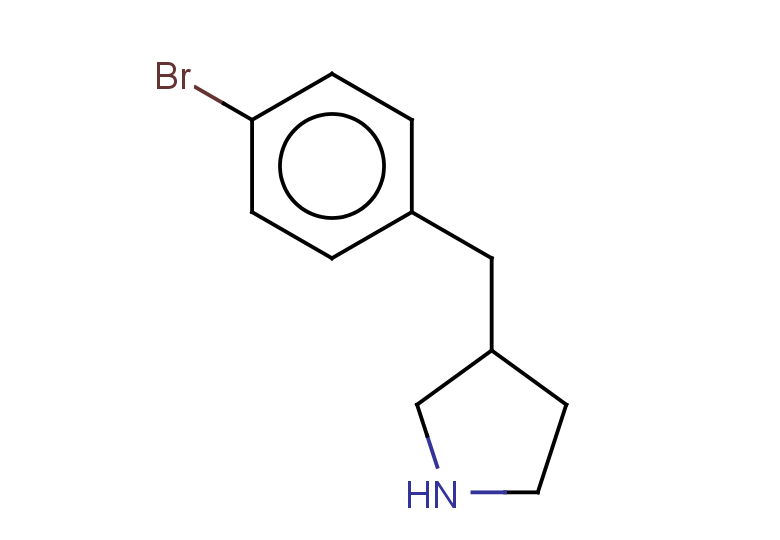3-[(4-bromophenyl)methyl]pyrrolidine
