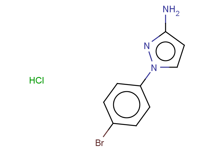 1-(4-bromophenyl)-1H-pyrazol-3-amine hydrochloride