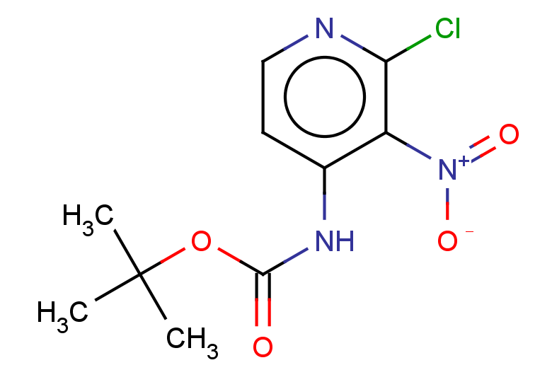 tert-butyl N-(2-chloro-3-nitropyridin-4-yl)carbamate