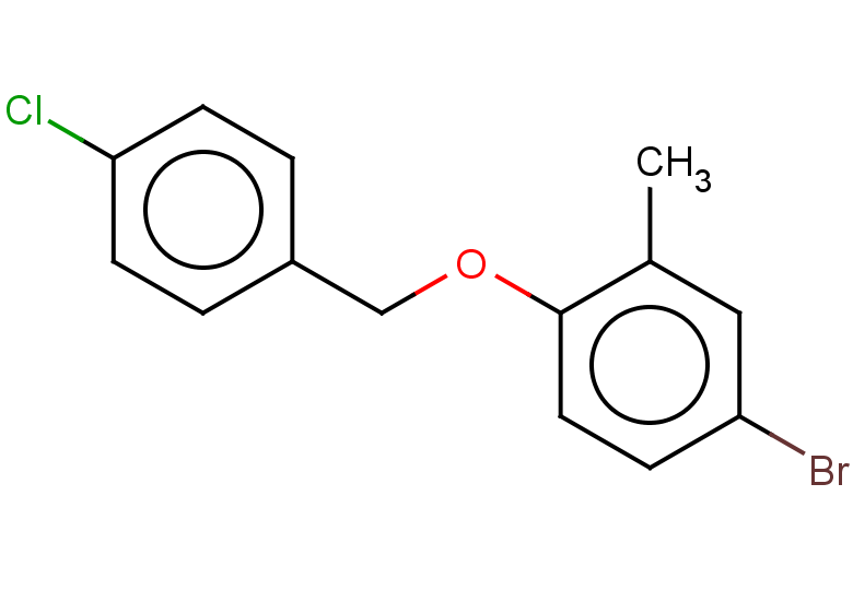 4-bromo-1-[(4-chlorophenyl)methoxy]-2-methylbenzene