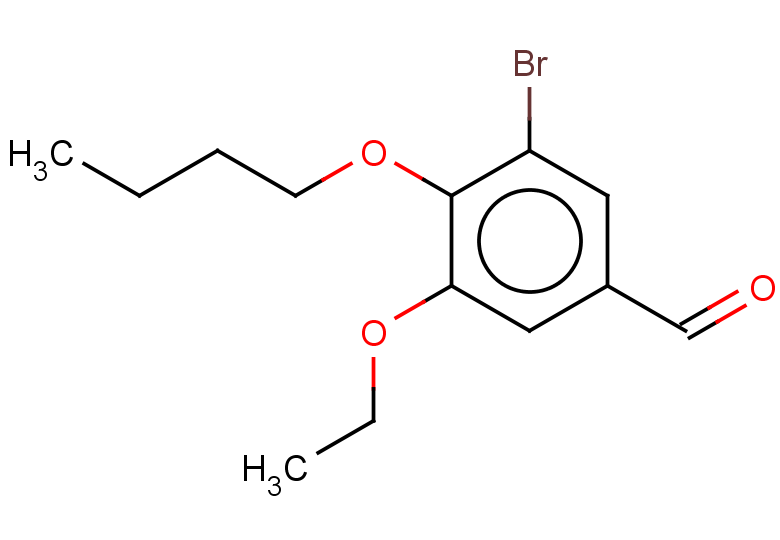 3-BROMO-4-BUTOXY-5-ETHOXYBENZALDEHYDE