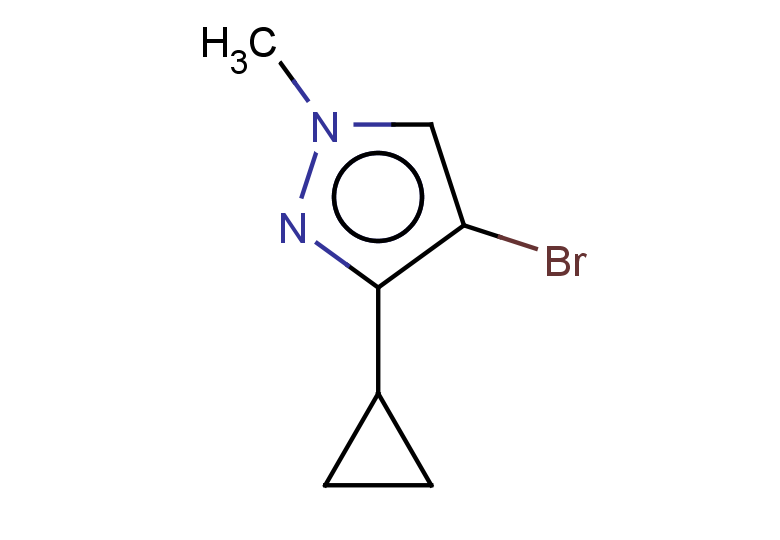 4-bromo-3-cyclopropyl-1-methyl-1H-pyrazole