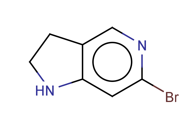 6-bromo-1H,2H,3H-pyrrolo[3,2-c]pyridine