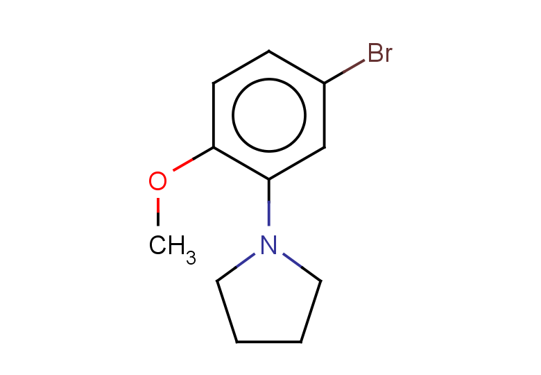 1-(5-bromo-2-methoxyphenyl)pyrrolidine