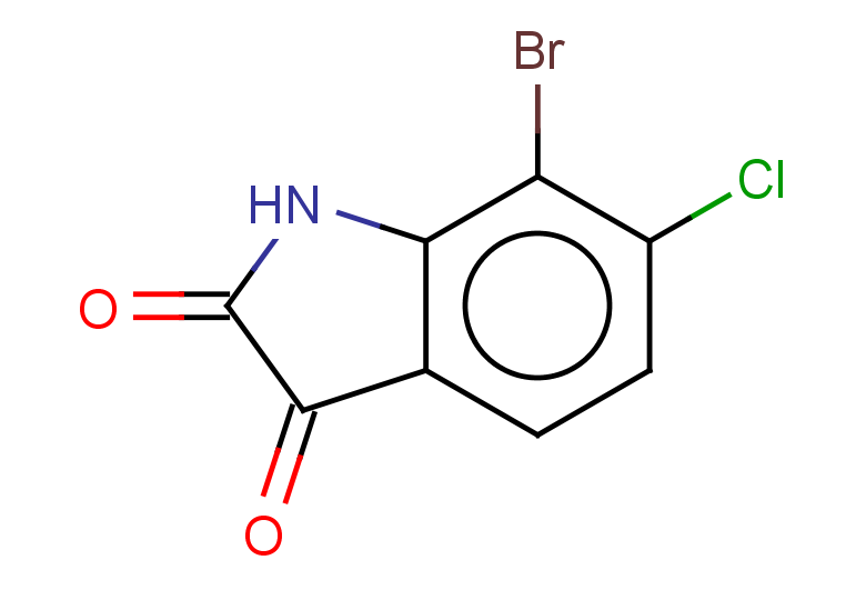 7-bromo-6-chloro-2,3-dihydro-1H-indole-2,3-dione