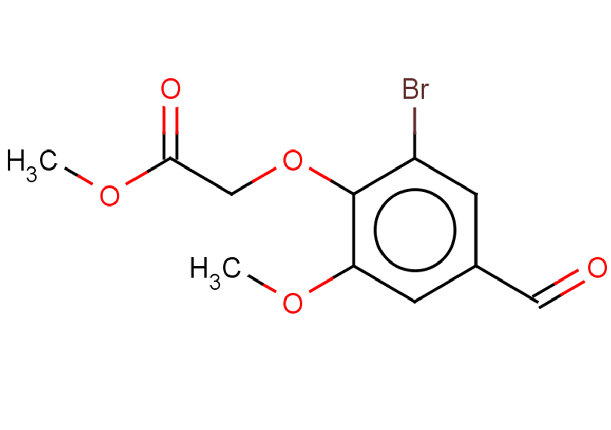 METHYL (2-BROMO-4-FORMYL-6-METHOXYPHENOXY)ACETATE