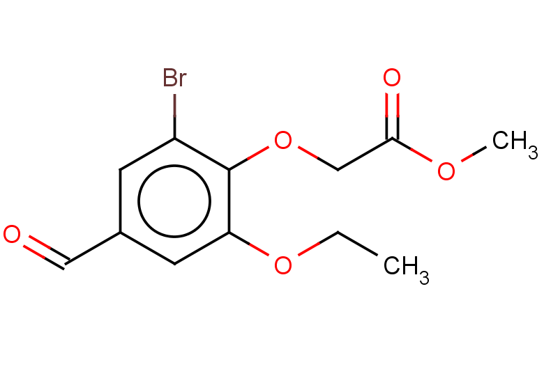 METHYL (2-BROMO-6-ETHOXY-4-FORMYLPHENOXY)ACETATE