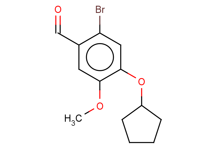 2-bromo-4-(cyclopentyloxy)-5-methoxybenzaldehyde