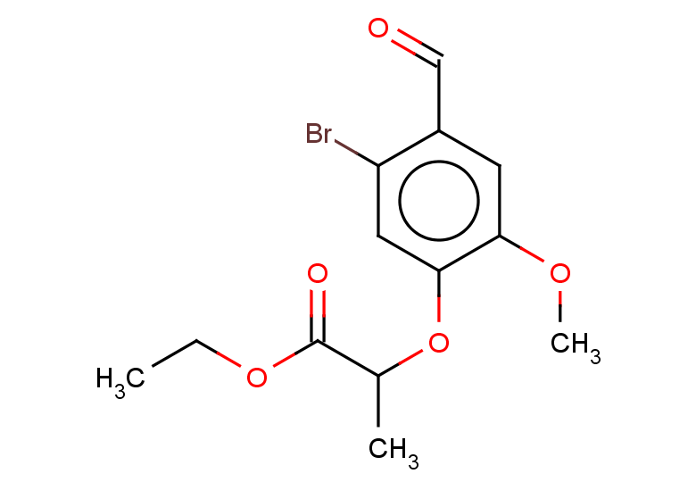 ETHYL 2-(5-BROMO-4-FORMYL-2-METHOXYPHENOXY)PROPANOATE