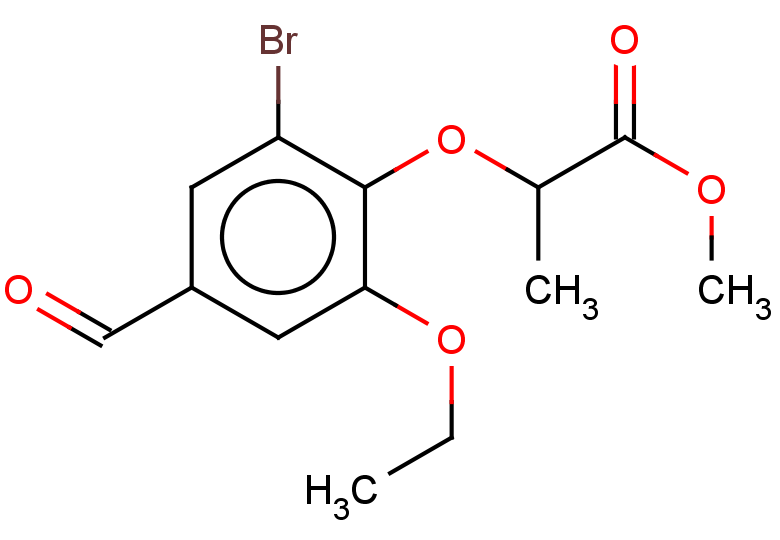 METHYL 2-(2-BROMO-6-ETHOXY-4-FORMYLPHENOXY)PROPANOATE
