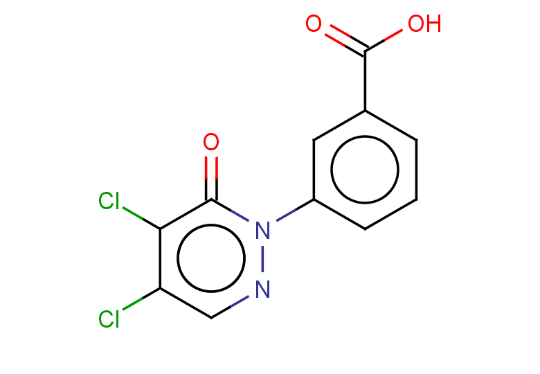 3-(4,5-dichloro-6-oxo-1,6-dihydropyridazin-1-yl)benzoic acid