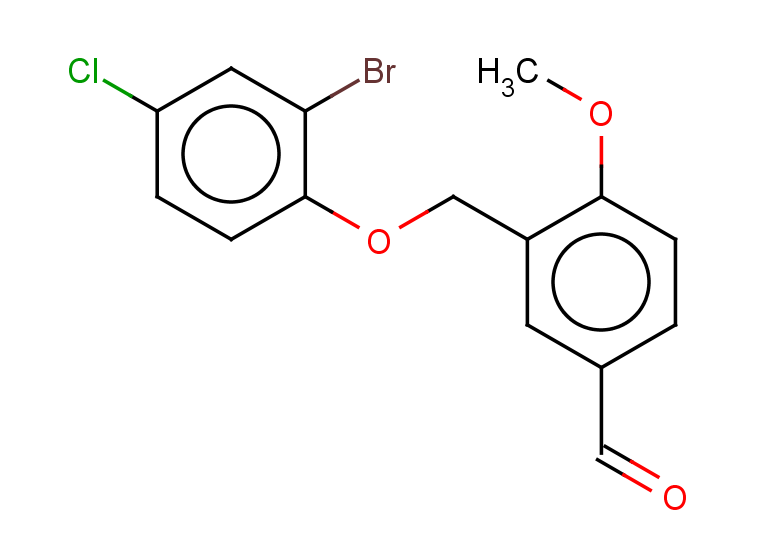 3-[(2-bromo-4-chlorophenoxy)methyl]-4-methoxybenzaldehyde
