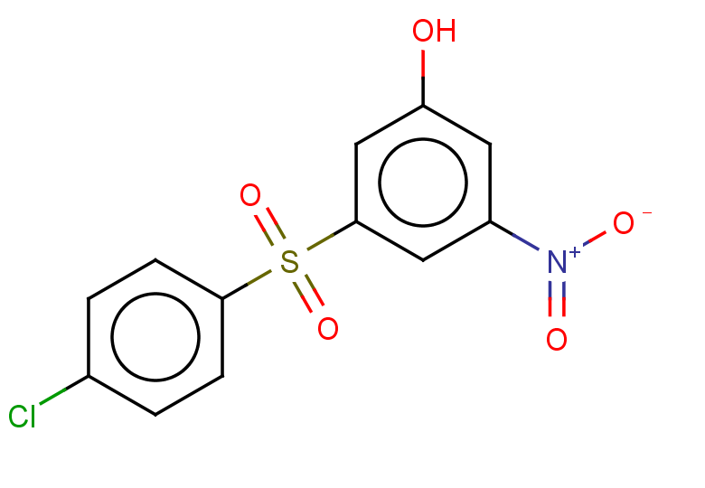 3-[(4-CHLOROPHENYL)SULFONYL]-5-NITROPHENOL