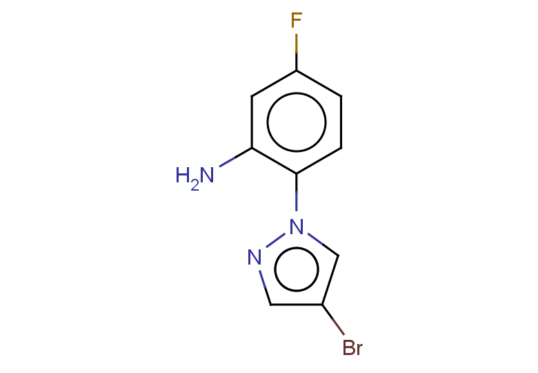 2-(4-bromo-1H-pyrazol-1-yl)-5-fluoroaniline