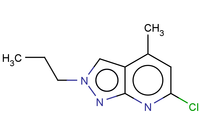 6-CHLORO-4-METHYL-2-PROPYL-2H-PYRAZOLO[3,4-B]PYRIDINE