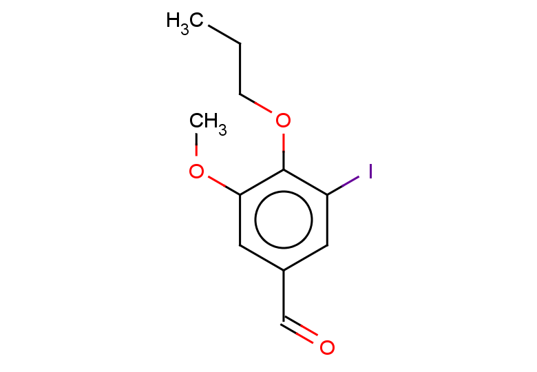 3-IODO-5-METHOXY-4-PROPOXYBENZALDEHYDE
