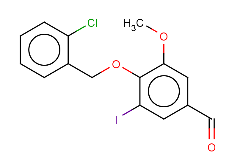 4-[(2-CHLOROBENZYL)OXY]-3-IODO-5-METHOXYBENZALDEHYDE