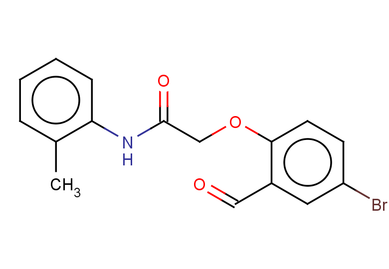 2-(4-BROMO-2-FORMYLPHENOXY)-N-(2-METHYLPHENYL)ACETAMIDE