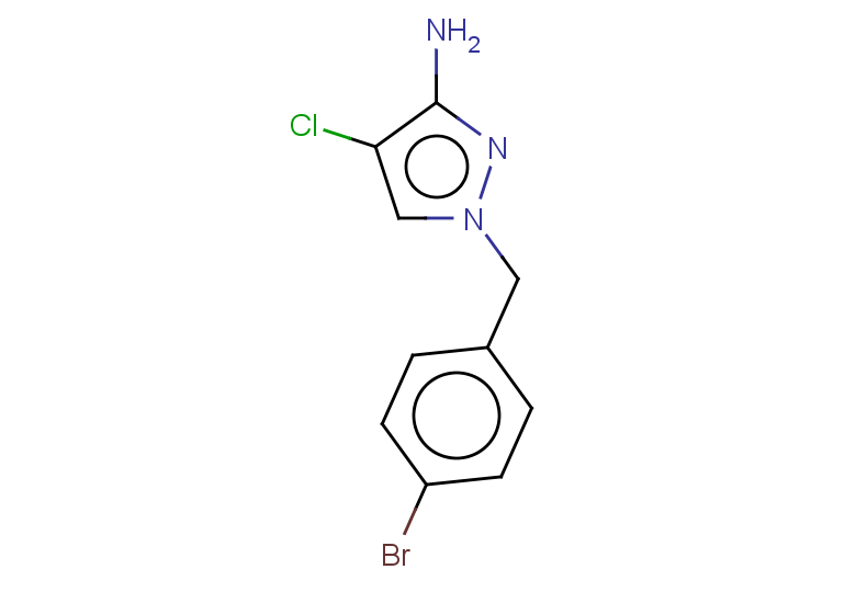 1-[(4-bromophenyl)methyl]-4-chloro-1H-pyrazol-3-amine