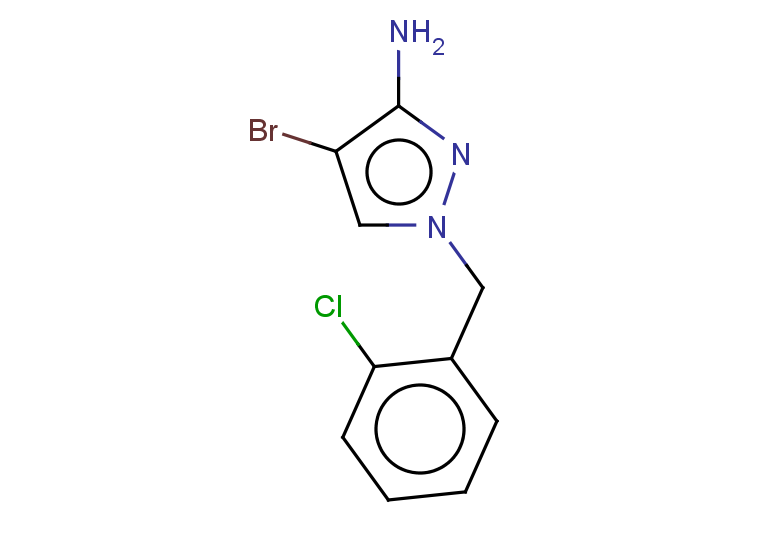 4-bromo-1-[(2-chlorophenyl)methyl]-1H-pyrazol-3-amine