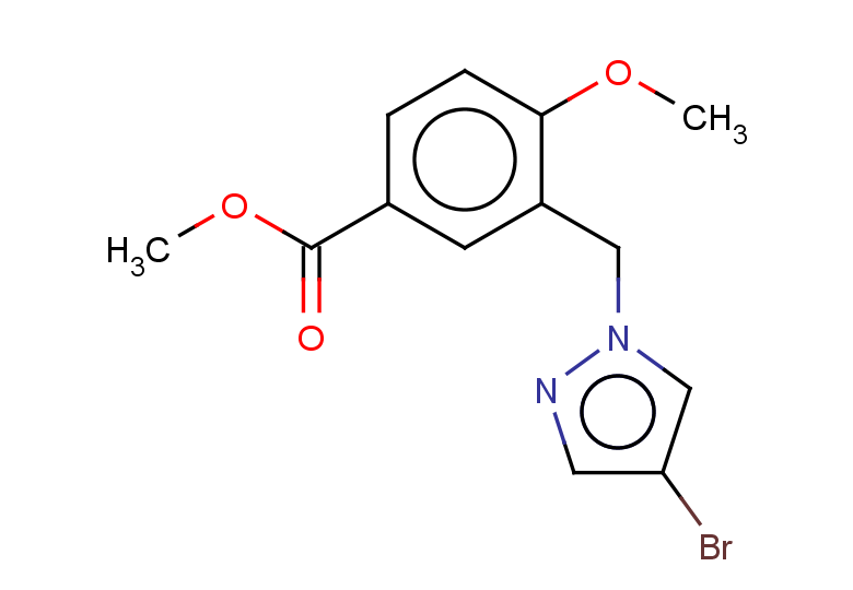 METHYL 3-[(4-BROMO-1H-PYRAZOL-1-YL)METHYL]-4-METHOXYBENZOATE