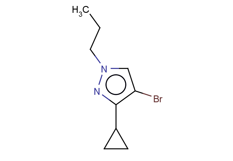 4-bromo-3-cyclopropyl-1-propyl-1H-pyrazole