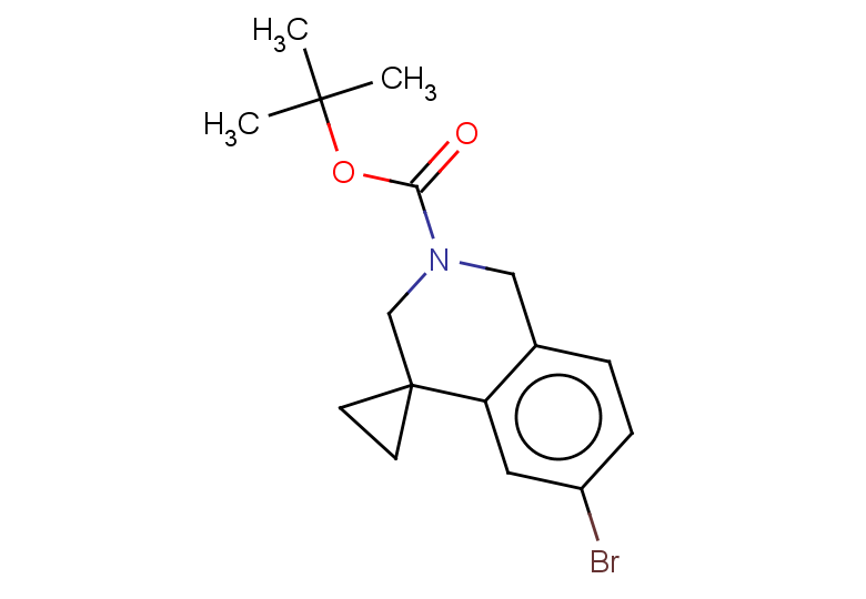 tert-butyl 6'-bromo-2',3'-dihydro-1'H-spiro[cyclopropane-1,4'-isoquinoline]-2'-carboxylate