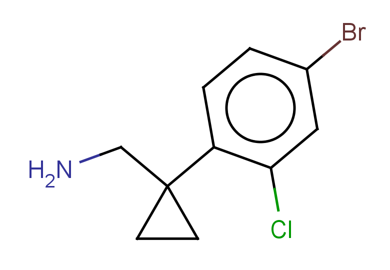 [1-(4-bromo-2-chlorophenyl)cyclopropyl]methanamine