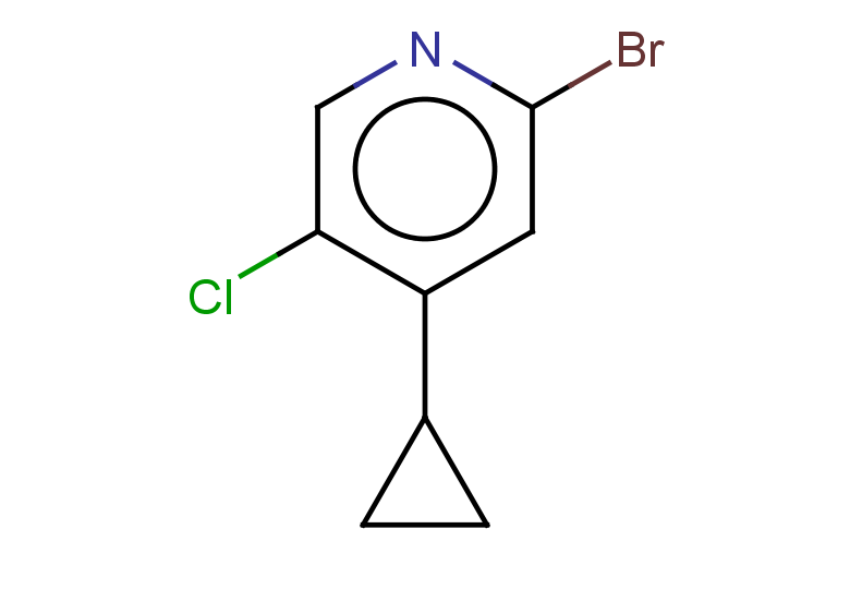 2-bromo-5-chloro-4-cyclopropylpyridine