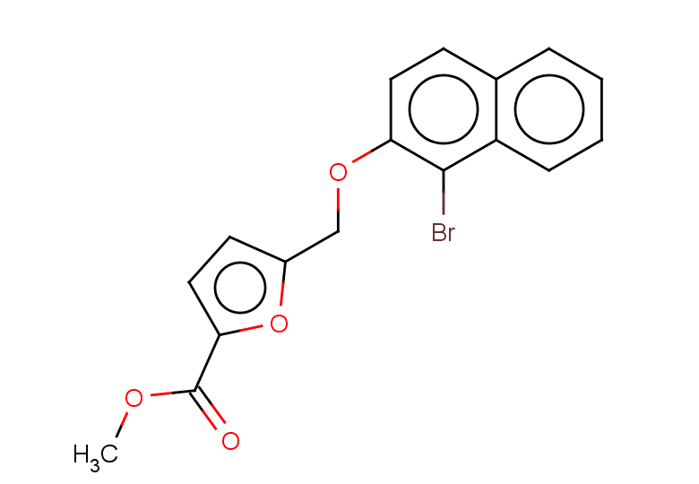 5-(1-BROMO-NAPHTHALEN-2-YLOXYMETHYL)-FURAN-2-CARBOXYLIC ACID METHYL ESTER