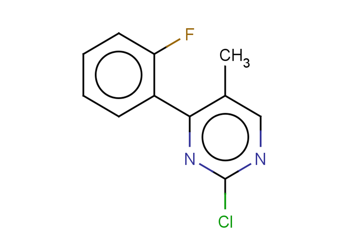 2-chloro-4-(2-fluorophenyl)-5-methylpyrimidine