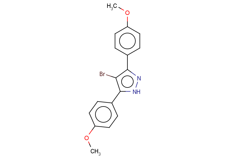 4-BROMO-3,5-BIS(4-METHOXYPHENYL)-1H-PYRAZOLE