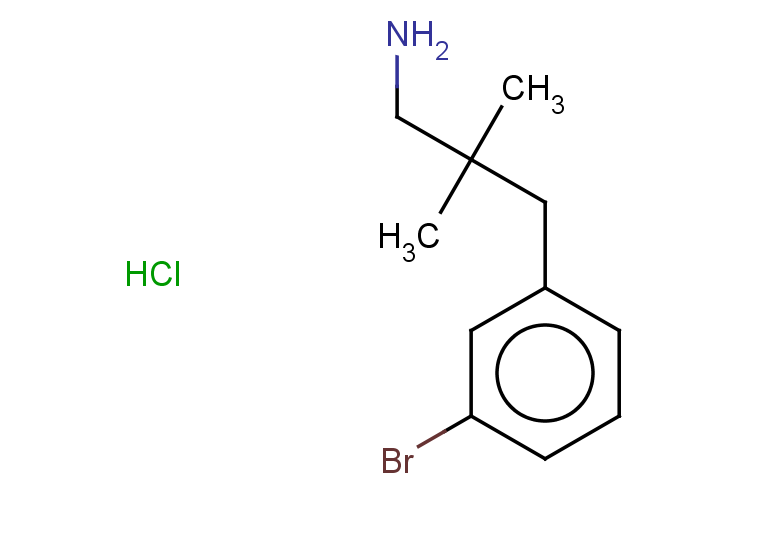 3-(3-bromophenyl)-2,2-dimethylpropan-1-amine hydrochloride