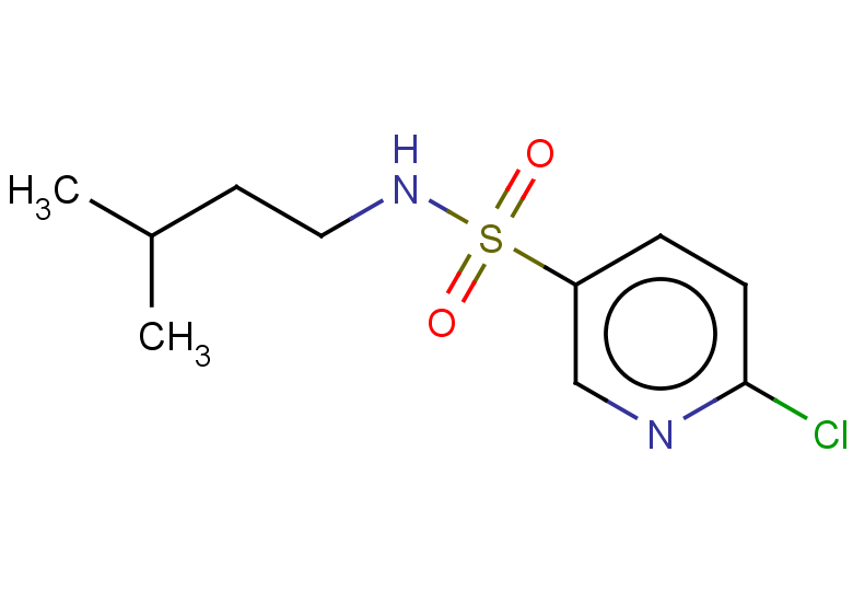 6-chloro-N-(3-methylbutyl)pyridine-3-sulfonamide