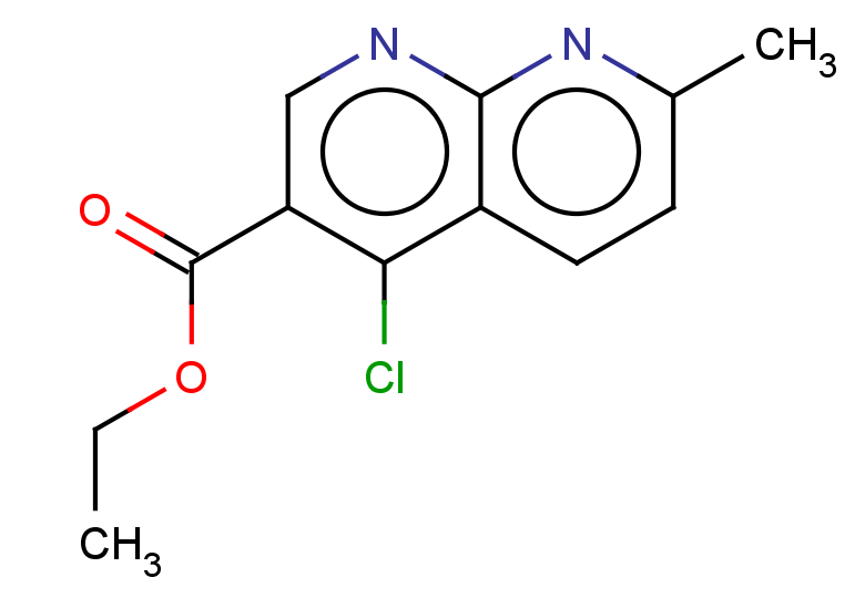 ethyl 4-chloro-7-methyl-1,8-naphthyridine-3-carboxylate