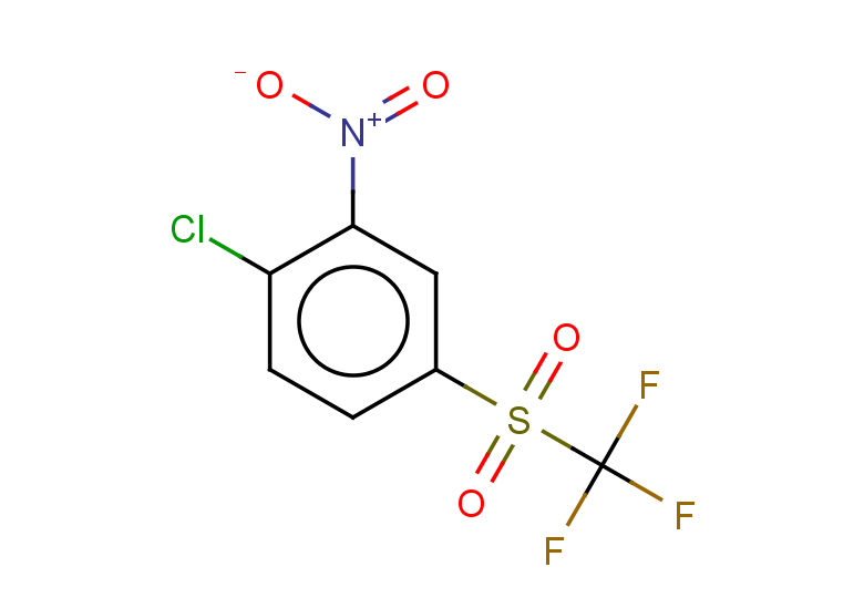 1-chloro-2-nitro-4-trifluoromethanesulfonylbenzene
