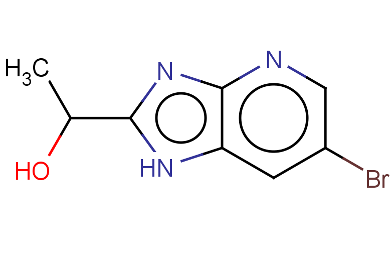1-{6-bromo-1H-imidazo[4,5-b]pyridin-2-yl}ethan-1-ol