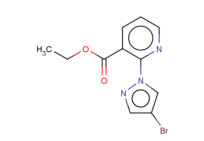 ethyl 2-(4-bromo-1H-pyrazol-1-yl)pyridine-3-carboxylate