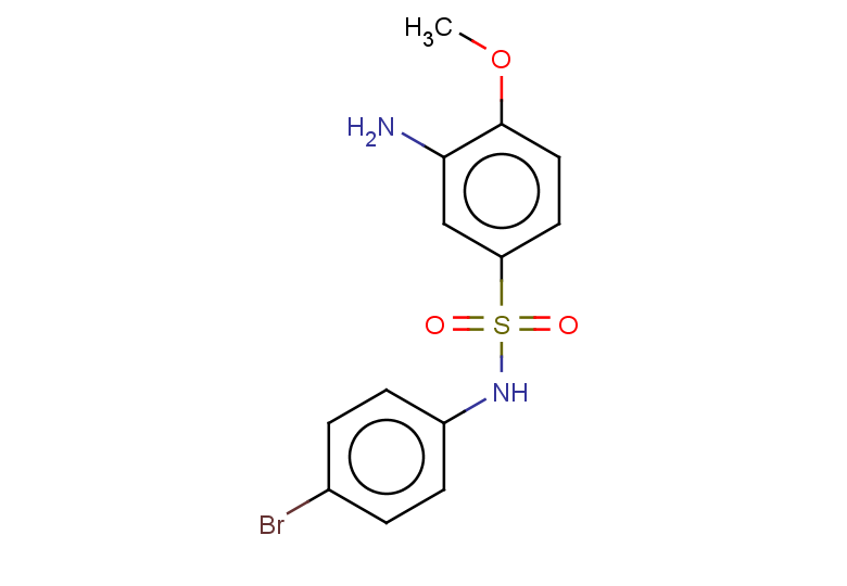 3-amino-N-(4-bromophenyl)-4-methoxybenzene-1-sulfonamide