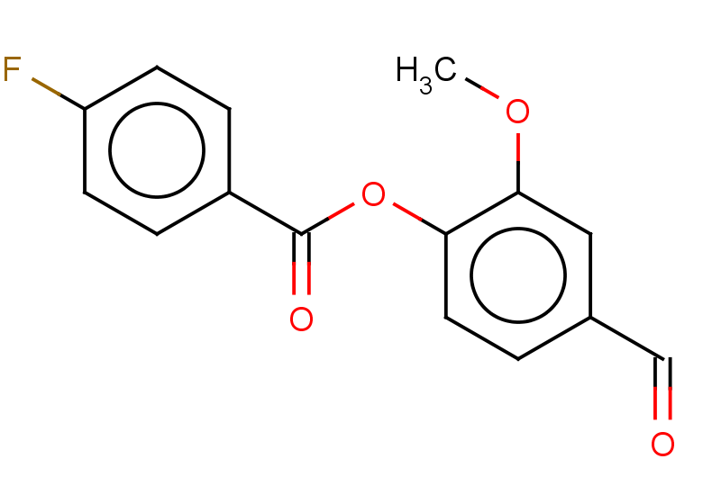 4-formyl-2-methoxyphenyl 4-fluorobenzoate